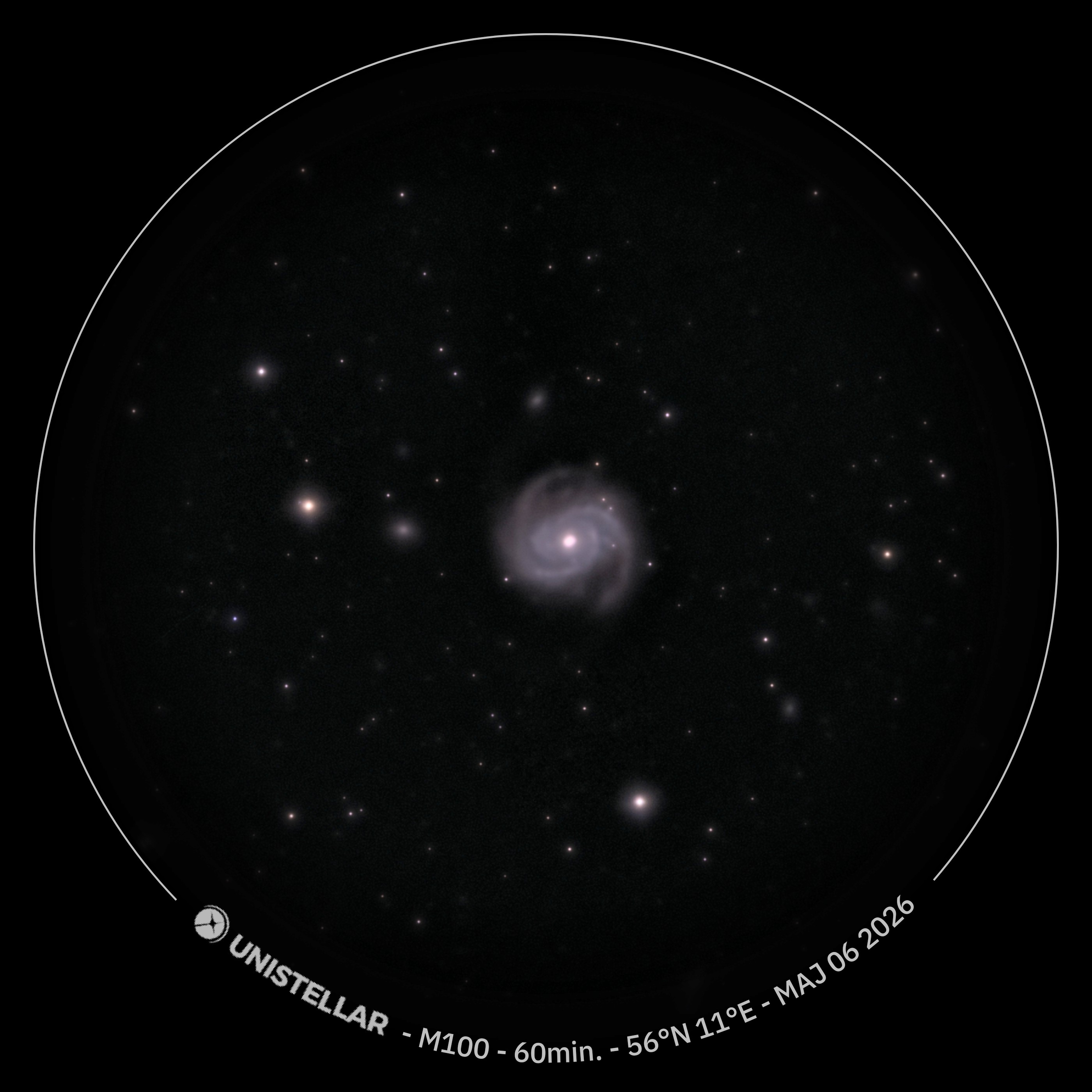 M100 spiralgalakse