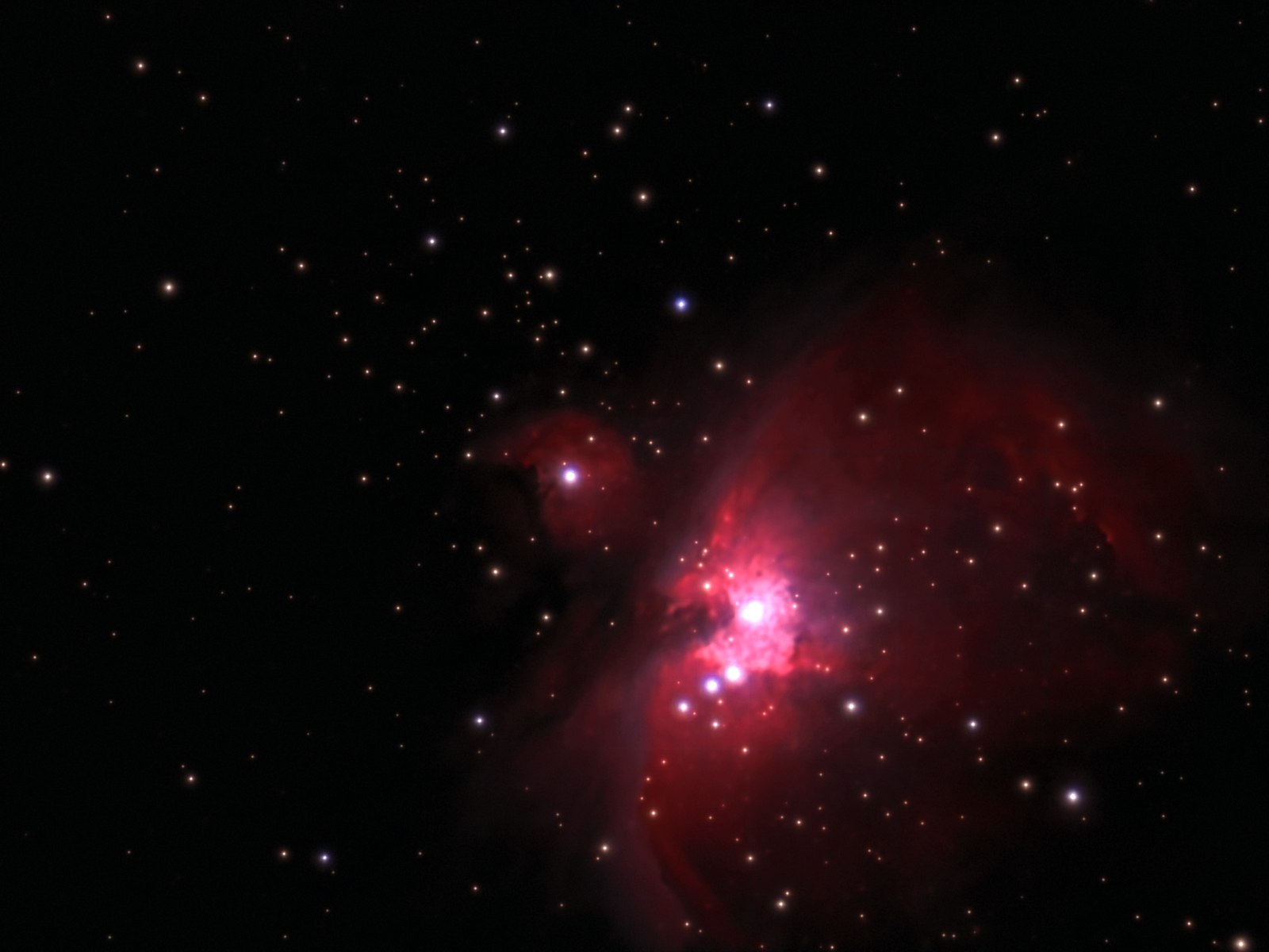 M42 Trapezet, nærbillede