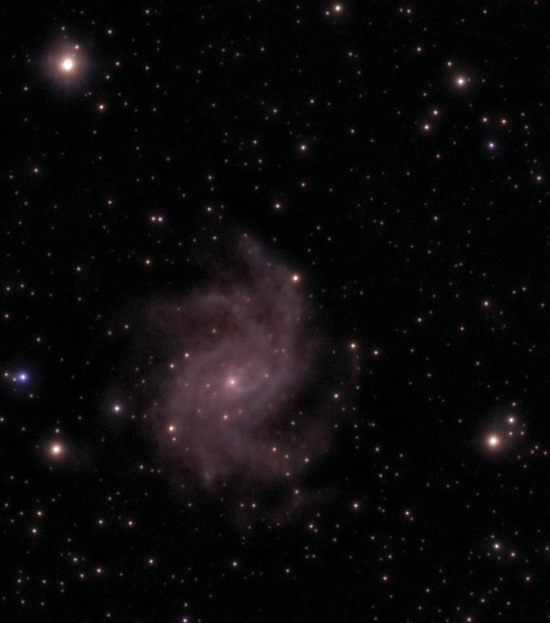 NGC 6946 Fyrværkerigalaksen, nærbillede