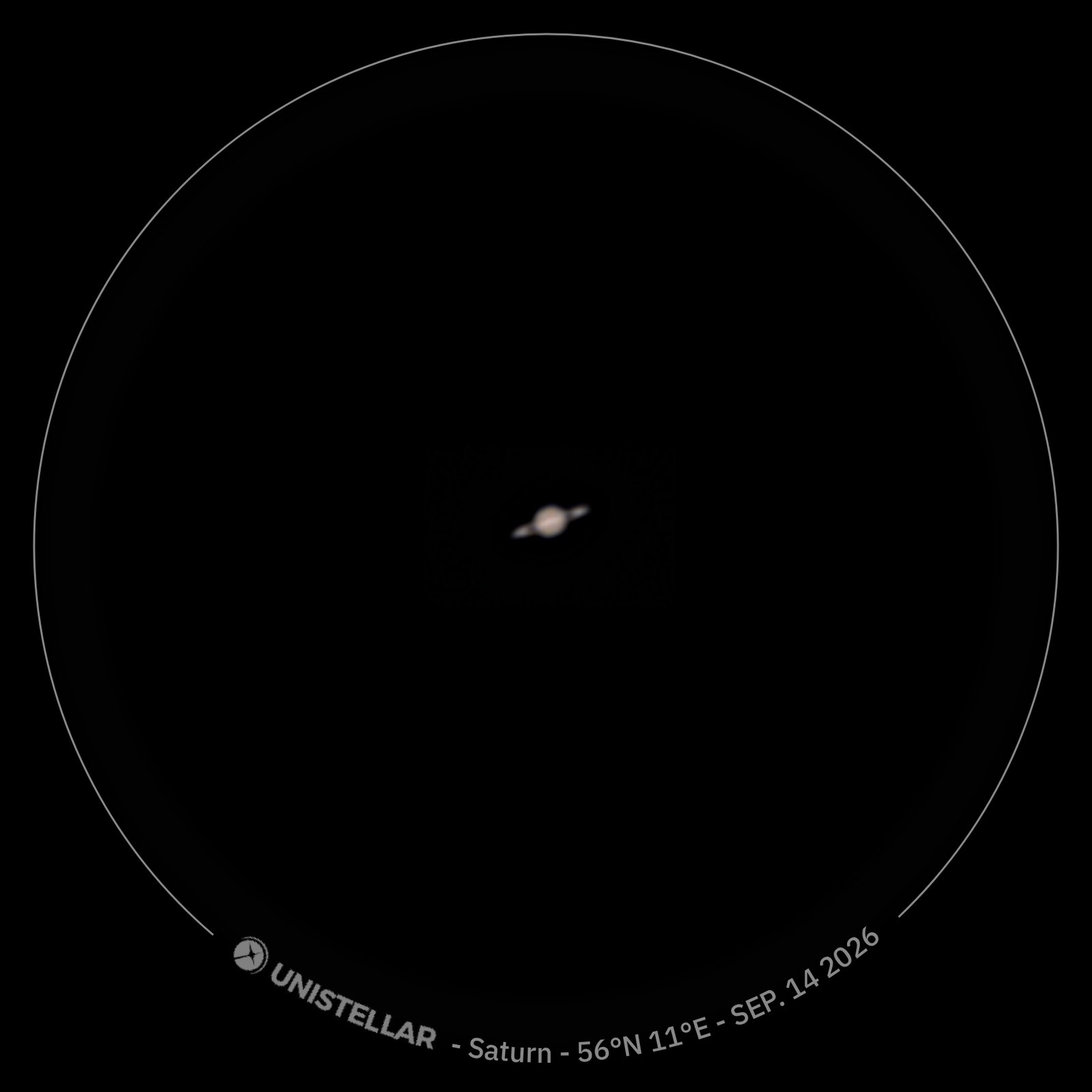 Saturn med ring